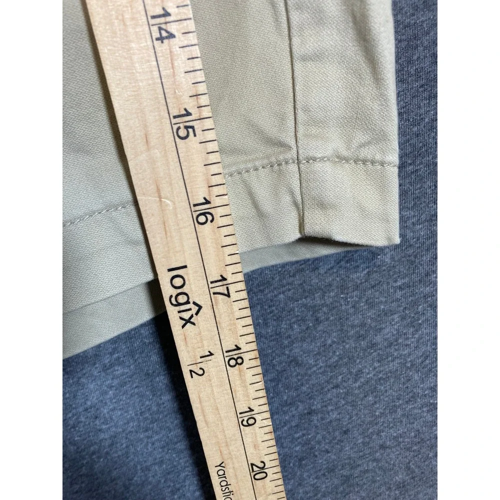 Goodfellow & Co Mens Khaki Chino Shorts Tan Size 36 Standard Fit 7 Inch Inseam